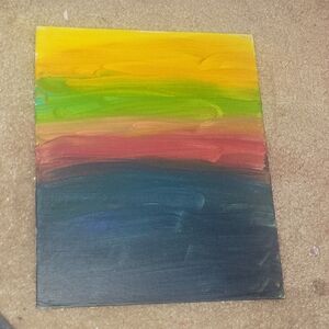 Vibrant Abstract Canvas Art